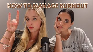 How to Manage Burnout