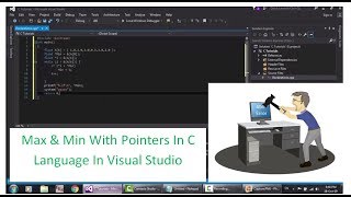 C Programming Language, Pointers to get the maximum and minimum value from an array