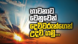 භාවනාව වෙනුවෙන් දෙවිවරුන්ගෙන් උදව් ගමු!