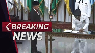 BREAKING NEWS - Mendagri Tito Lantik Pj Gubernur Maluku Utara, Gorontalo, Sulawesi Barat dan Selatan