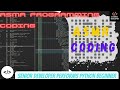 ASMR Programming  Coding Senior Developer Performs Python Beginner A Brick Game Using Own Codes
