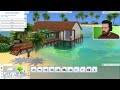 i am building a luxury beachfront lot in the sims 4