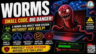 What is a Computer Worm? | How Computer Worms Spread | Cyber Security Basics