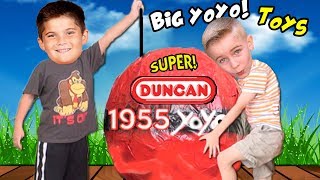 Giant YO-YO Surprise Egg! With HobbyKids