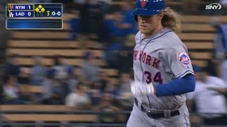 Noah Syndergaard smacks two homers vs. Dodgers