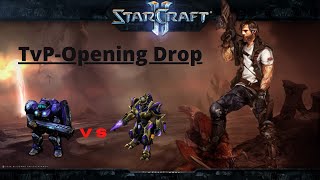 TvP - Opening Fast Drop - Build Order Terran