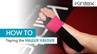 HOW TO | Kinesiology taping the hallux valgus