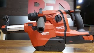 HILTI最新可鑿液壓鑽特別功能+集塵器開箱TE6A-36