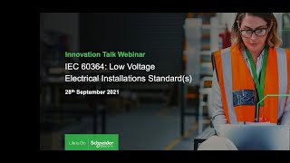 Webinar  IEC 60364   Low Voltage Electrical Installation