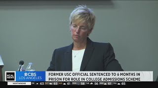 Former USC  sentenced for role in college admissions scandal