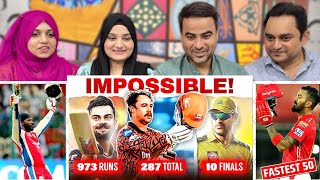 TOP 10 Unbreakable Records Of IPL | Greatest Records | Travis Head | Virat Kohli | Reaction!!