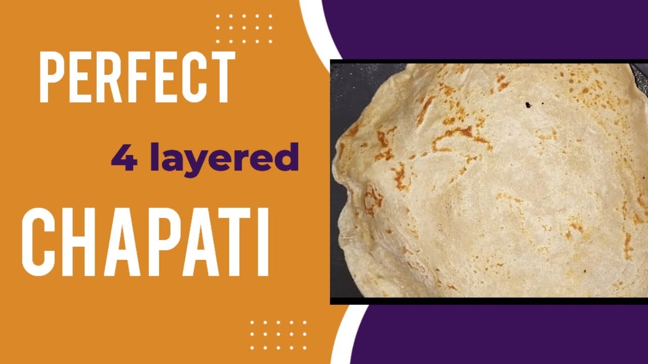 Perfect 4 Layered Chapati Simple Maharashtrian Recipe Youtube