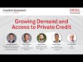 Growing Demand and Access to Private Credit