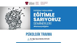 Psikolojik Travma | #HerkesiçinEğitim