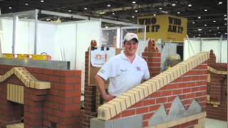 Belfast Met Worldskills Mentor - Alan Stewart, Bricklaying