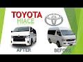 REVIEW TOYOTA HIACE. COMPARE OLD AND NEW #toyota #hiace