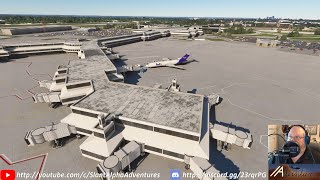 [ MSFS2020 | VATSIM ] De-Ice at Detroit in the FlightSim Studio 727, KSDF-KDTW-KBTV!