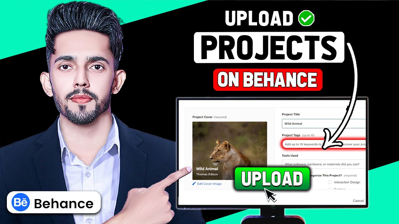 How To Upload Project Or Design On Behance 2025 New Method Youtube