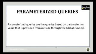 Database Connectivity Python to MySQL Part 2