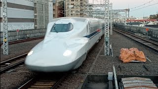 【スモールA】東海道新幹線N700系X63編成 のぞみ429号新大阪行き 新横浜駅入線