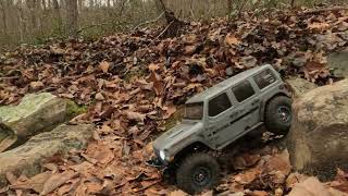 Axial SCX10iii and Capra Trail Run To The Devil's Marbleyard!