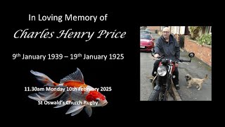 Funeral for Charles Henry Price 10th February 2025