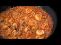 Arroz meloso de gambas y chipirones