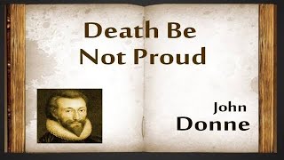 Death be not Proud By John Donne in Hindi  Explanation.