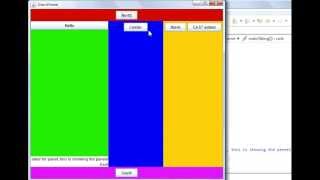Java programming part 63 GUI : Adding Panels within Panels and setting Layout manager
