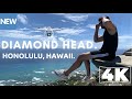 HONOLULU, HAWAII - DIAMOND HEAD VOLCANO + GOING OFF BOUNDARIES - 4K DRONE FOOTAGE