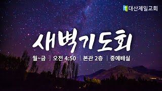 2024-12-23 새벽기도회(월)│맡기신 모든 것을 원칙에 맞게 사용하라 (출애굽기 38:21~31)│양태양 목사