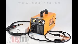 IWELD GORILLA MICROFLUX 131 NOGAS hegesztő inverter kicsomagolás / unboxing welding machine