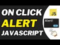 Onclick Alert Javascript Tutorial For Beginners
