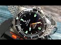 Zodiac ZO3552 Super Sea Wolf Pro-Diver Automatic Black Dial