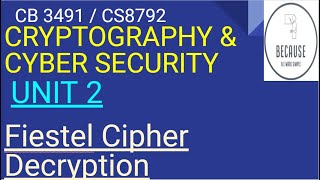 2.13 Fiestel Cipher Decryption in Tamil