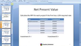 Financial Mathematics -Payback period, Net Present Value, Internal Rate of Return, Capital Budgeting
