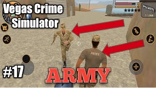 Vegas Crime Simulator Gameplay part 17 Fight With Army.