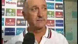 Como Scolari justifica o injustificável