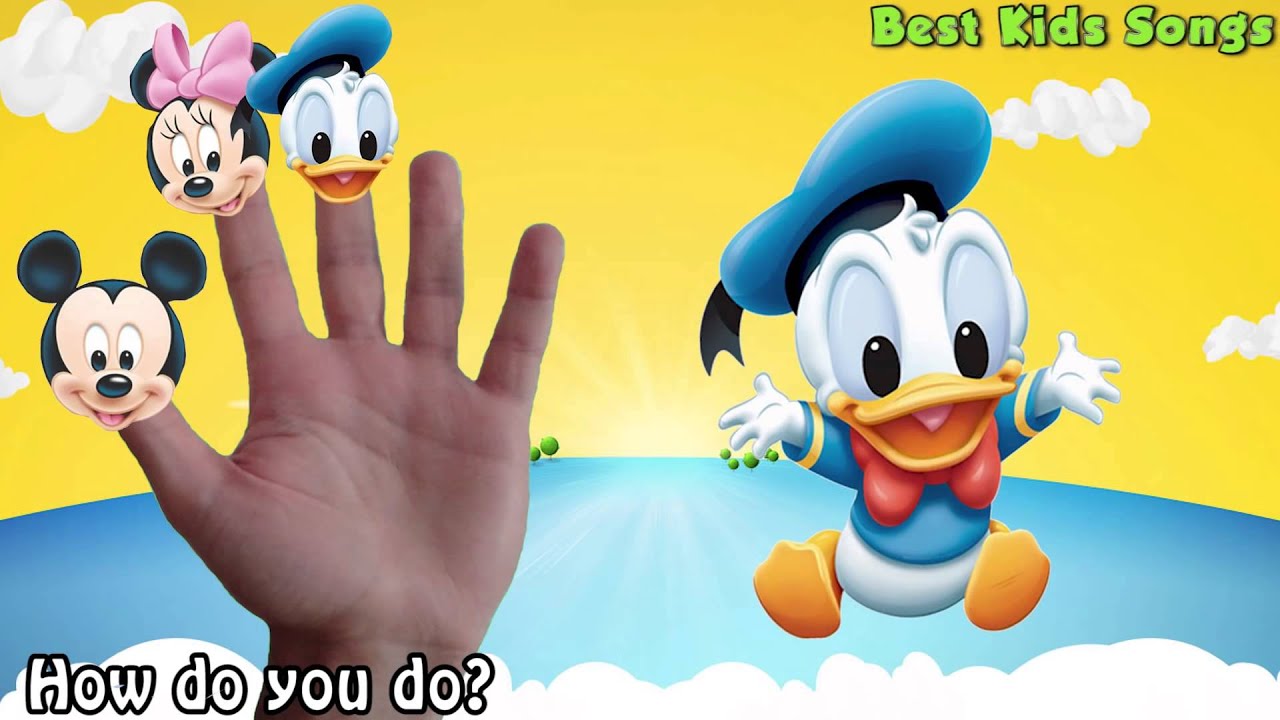 Clubhouse Finger Family Song Mickey Mouse Clubhouse Finger Family