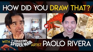 How to Draw Spider-Man with Comic Book Artist Paolo Rivera (@PaoloRivera Interview)