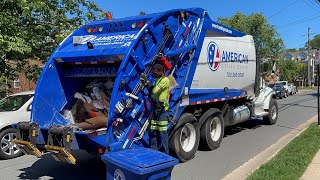 Brand New Truck Slamming Back Heavy Recycling