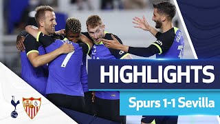 Harry Kane on target as Spurs finish tour in South Korea | HIGHLIGHTS | Spurs 1-1 Sevilla