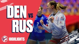 Highlights | Denmark vs Russia | Main Round | Women's EHF EURO 2020