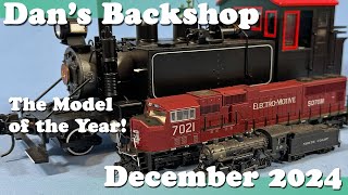 The Model of the Year, Downsizing with Spreadsheets, and More! - Dan's Backshop December 2024