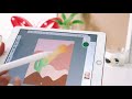 نوع الايباد اللي استخدمه و اسماء برامج الرسم الرقمي، الرسم الرقمي للمبتدئين ✍️ digital art shorts