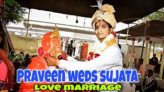 Praveen singh team morena ke faadu wedding video   of love marriage