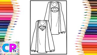 Batman and Superman Outfit Coloring Pages/Jim Yosef & Anna Yvette - Linked [NCS Release]