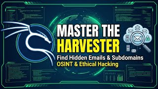 Find Emails & Subdomains in Seconds! ⚡ theHarvester Tool Explained