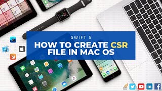 How to create CSR file in mac