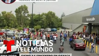 EN VIVO: Sismo de magnitud 7.5 sacude a México | Noticias Telemundo